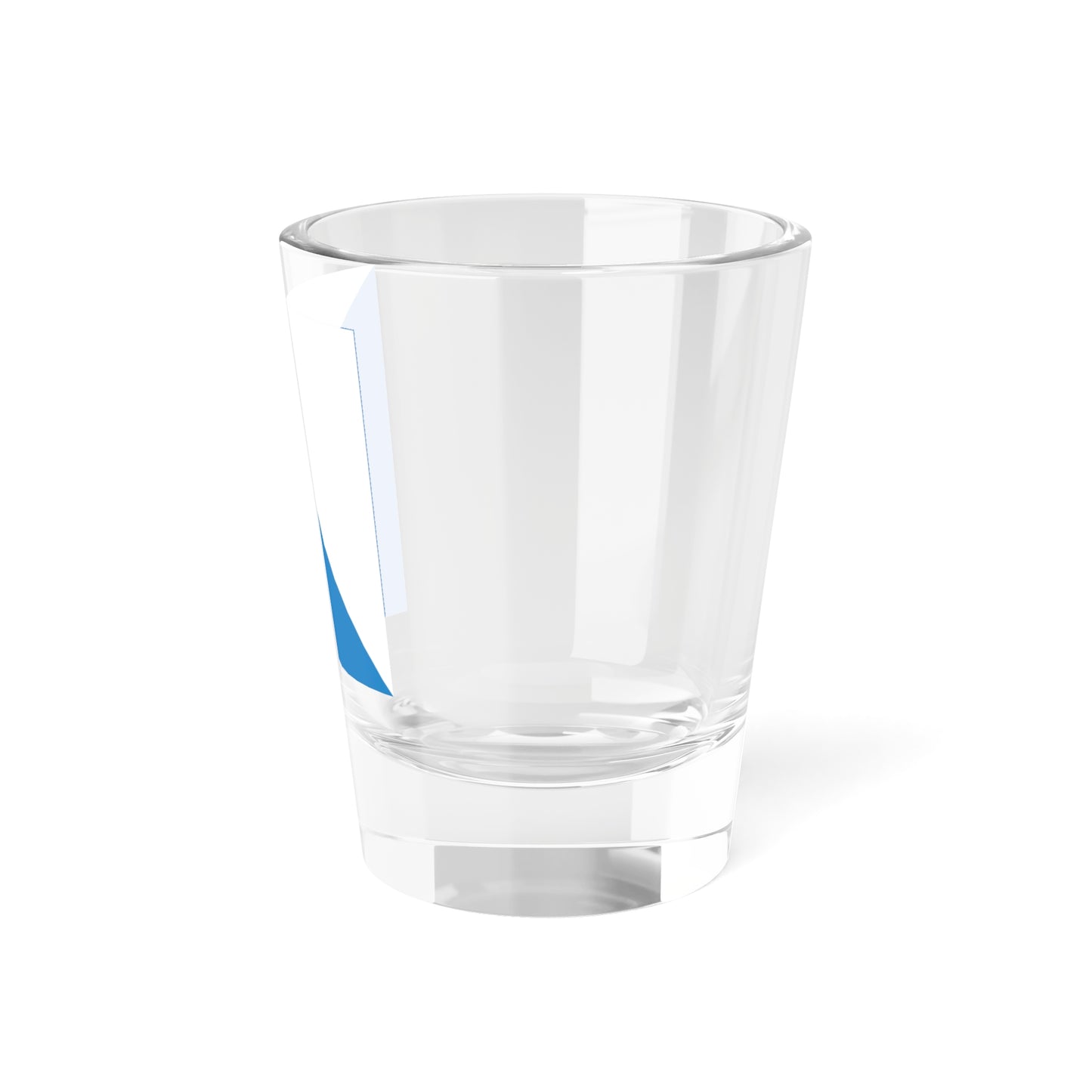 Flag of Canton of Zurich (Switzerland) Shot Glass 1.5oz