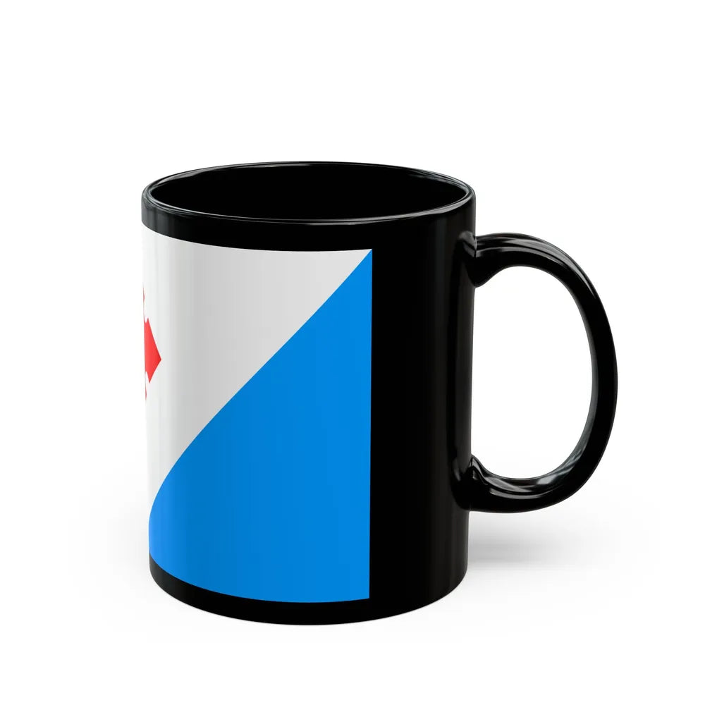 Flag of Votes Estonia - Black Coffee Mug-Go Mug Yourself