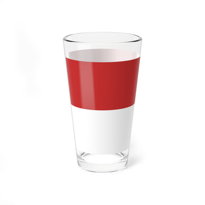 Flag of Karakoszorcsok (Hungary) Pint Glass 16oz