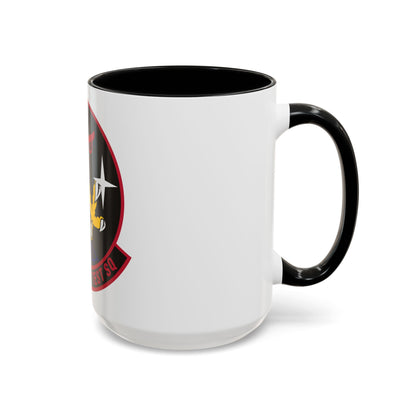 420 Flight Test Squdron AFMC (U.S. Air Force) Accent Coffee Mug