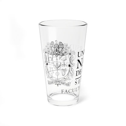 UNAL Aplicación Ingeniería (Colombia) (Coat of Arms) Pint Glass 16oz