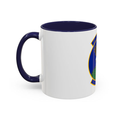 100 Aircraft Maintenance Squadron USAFE (U.S. Air Force) Accent Coffee Mug