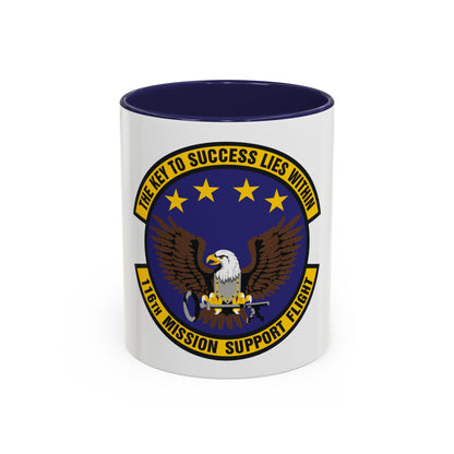116th Mission Support Flight (U.S. Air Force) Accent Coffee Mug