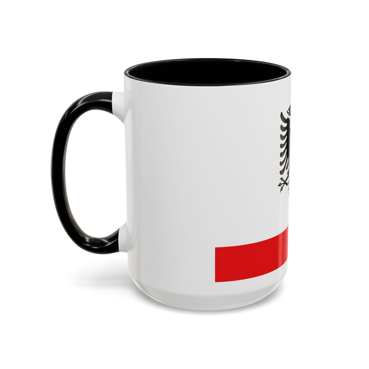 Naval Ensign of Albania - Accent Coffee Mug