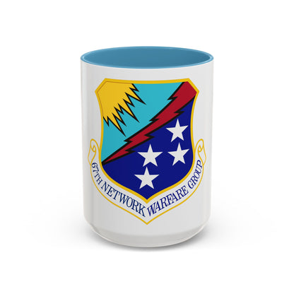 67th Network Warfare Group (U.S. Air Force) Accent Coffee Mug