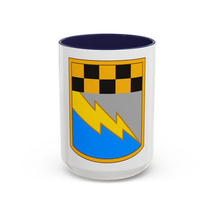 525th Expeditionary Military Intelligence Brigade (U.S. Army) Accent Coffee Mug