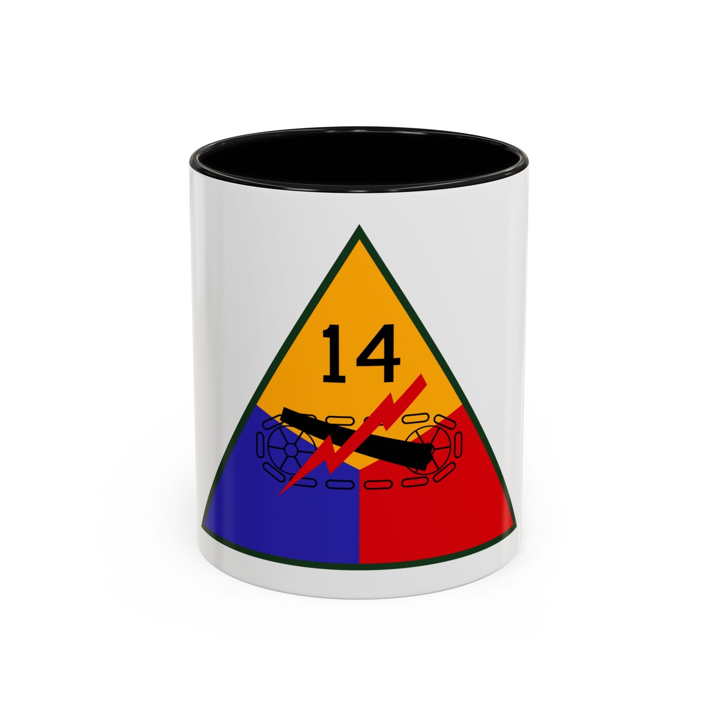 14th Armored Division (U.S. Army) Accent Coffee Mug