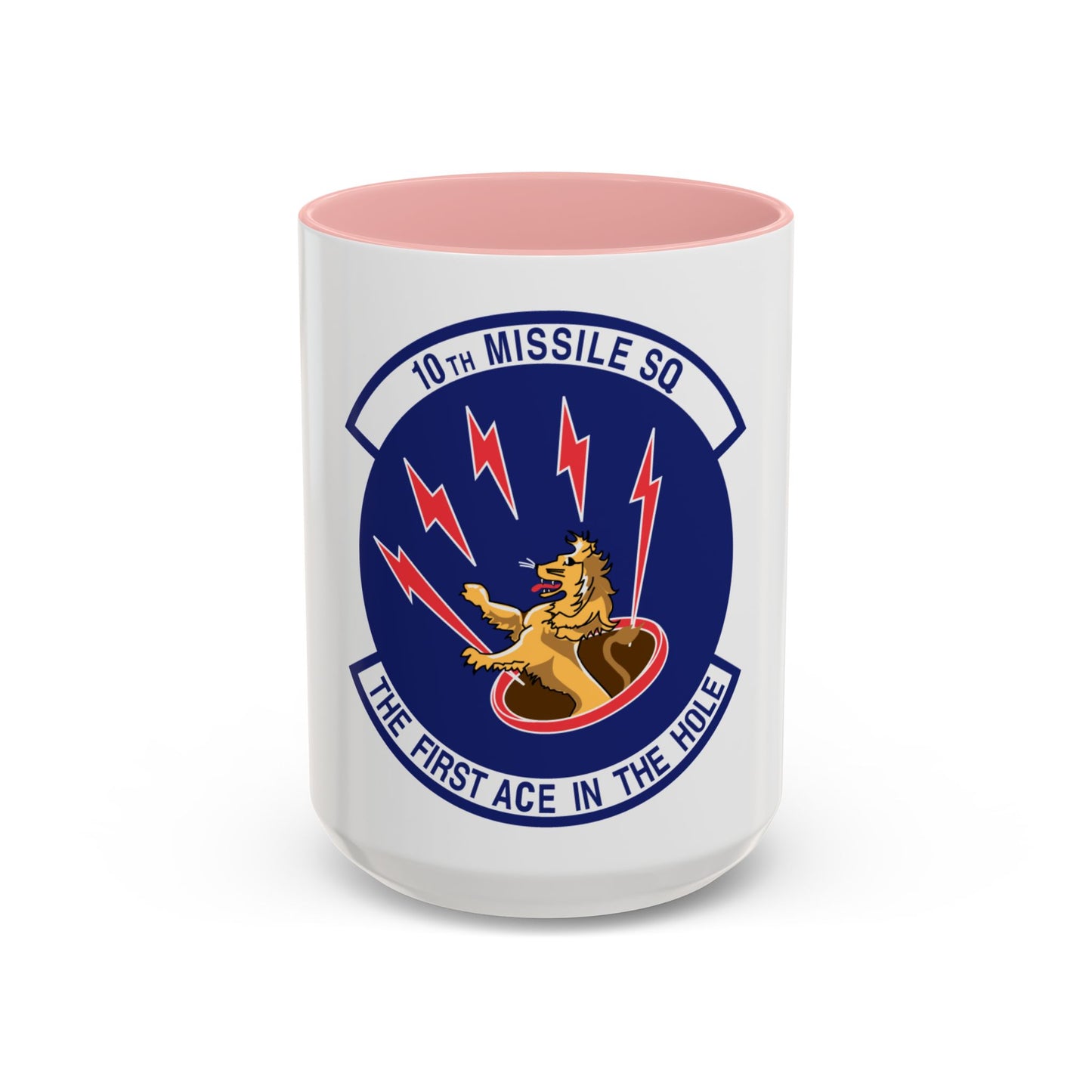 10th Missile SQ The First In The Hole (U.S. Air Force) Accent Coffee Mug