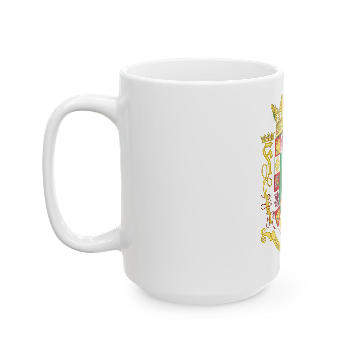Coat of arms of the Commonwealth of Puerto Rico - White Coffee Mug