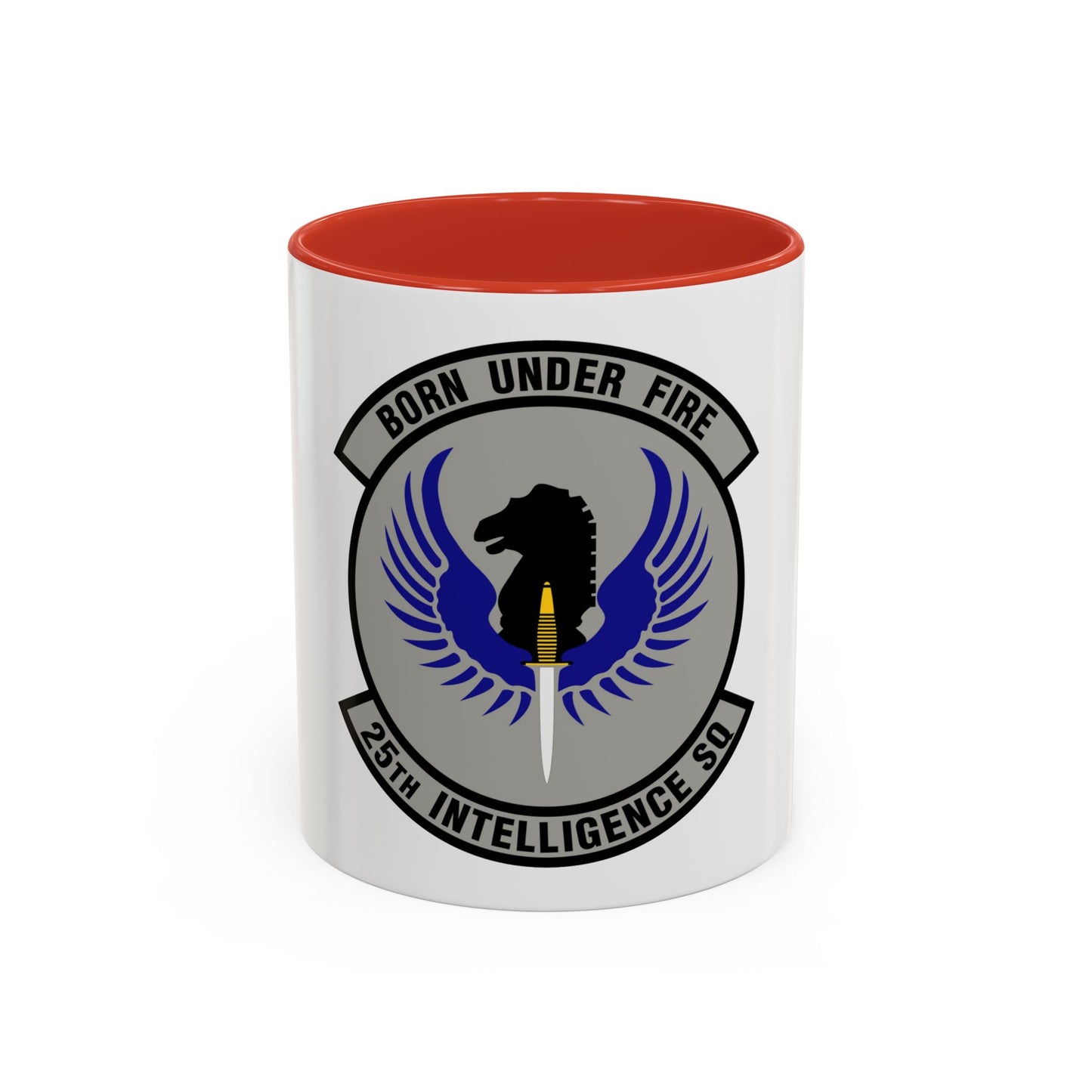 25 Intelligence Squadron AFISRA (U.S. Air Force) Accent Coffee Mug