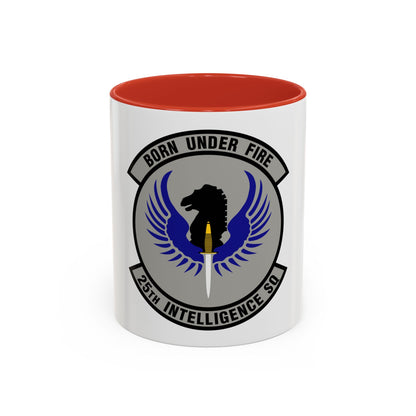 25 Intelligence Squadron AFISRA (U.S. Air Force) Accent Coffee Mug