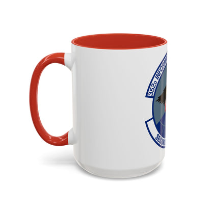 352d Information Operations Squadron (U.S. Air Force) Accent Coffee Mug