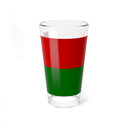 Bayonne flag (France) Pint Glass 16oz