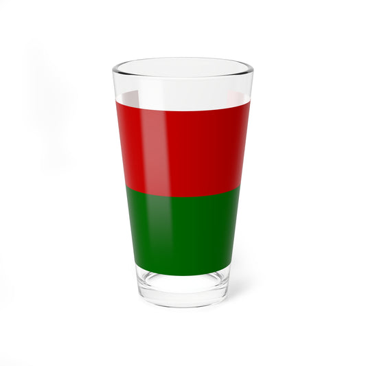 Bayonne flag (France) Pint Glass 16oz