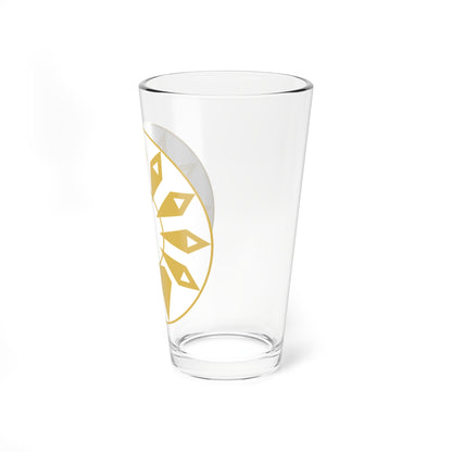 State of Burma Emblem (Myanmar) (Coat of Arms) Pint Glass 16oz