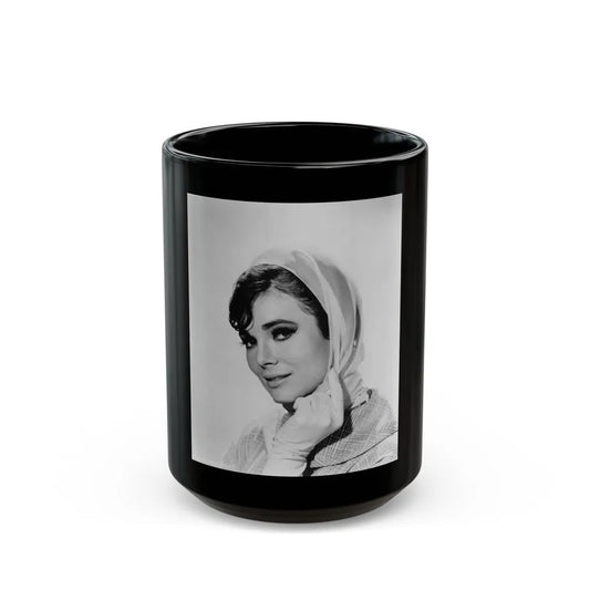 Gila Golan #87 (Vintage Female Icon) Black Coffee Mug-15oz-Go Mug Yourself