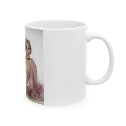 Kim Novak #315 (Vintage Female Icon) White Coffee Mug-Go Mug Yourself