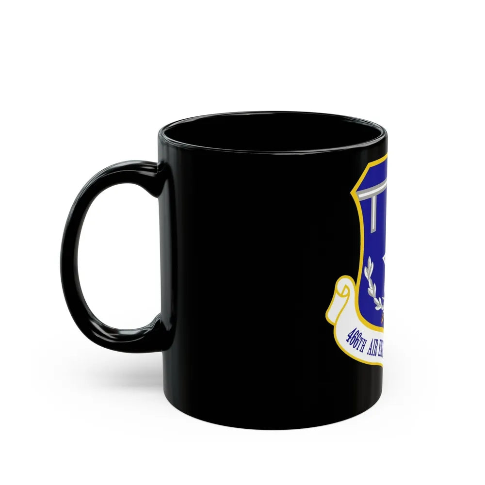 466th Air Expeditionary Group (U.S. Air Force) Black Coffee Mug-Go Mug Yourself