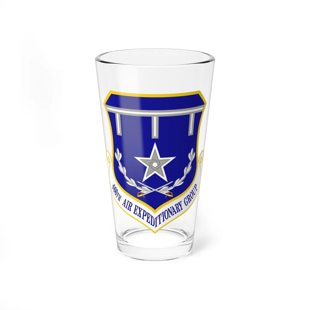 466th Air Expeditionary Group (U.S. Air Force) Pint Glass 16oz-16oz-Go Mug Yourself