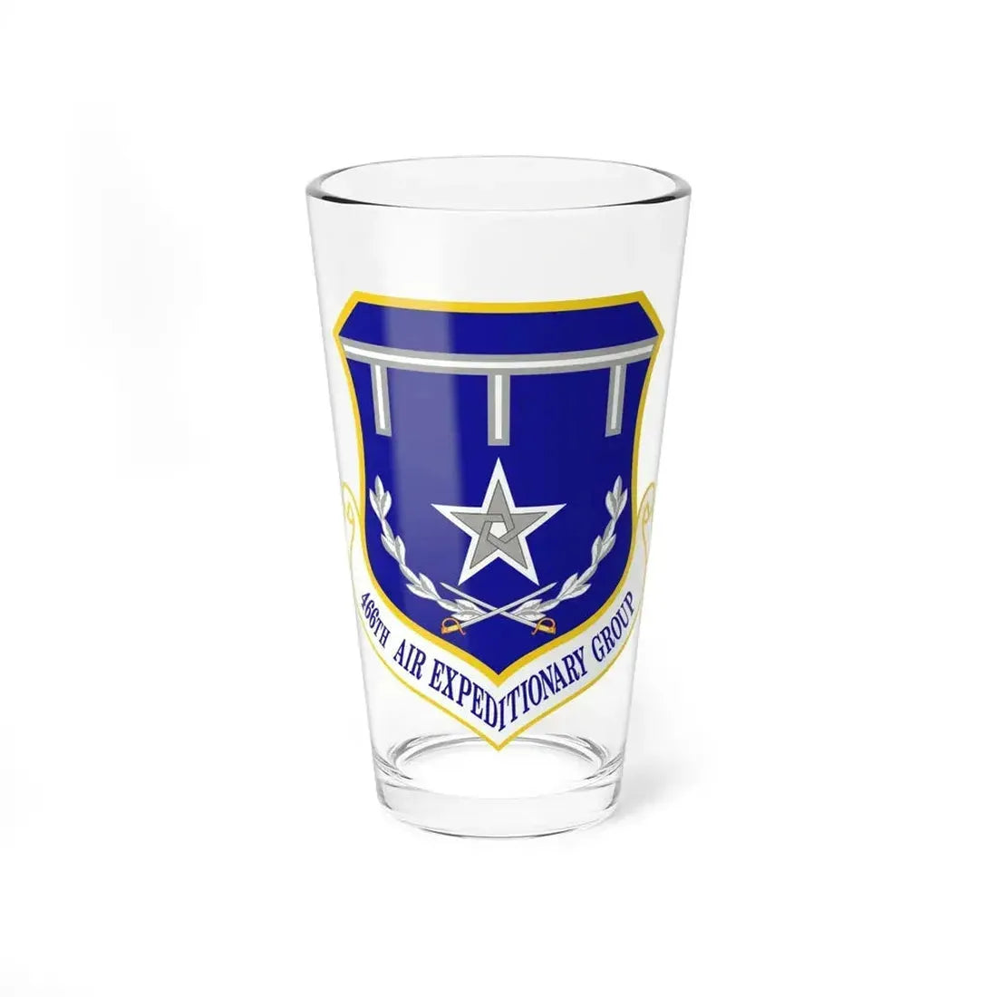 466th Air Expeditionary Group (U.S. Air Force) Pint Glass 16oz 16oz - Go Mug Yourself