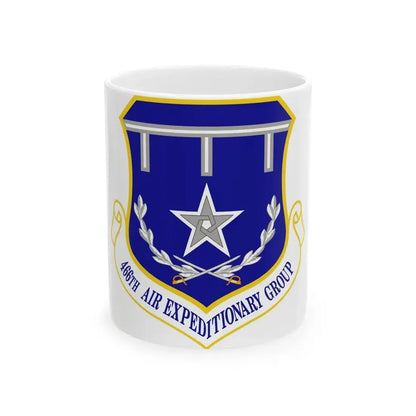 466th Air Expeditionary Group (U.S. Air Force) White Coffee Mug 11oz - Go Mug Yourself