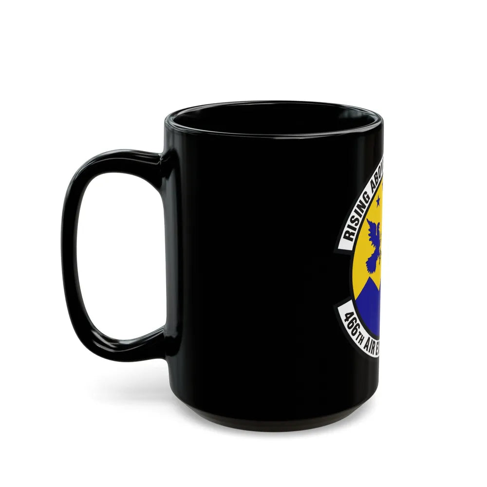 466th Air Expeditionary Squadron (U.S. Air Force) Black Coffee Mug-Go Mug Yourself