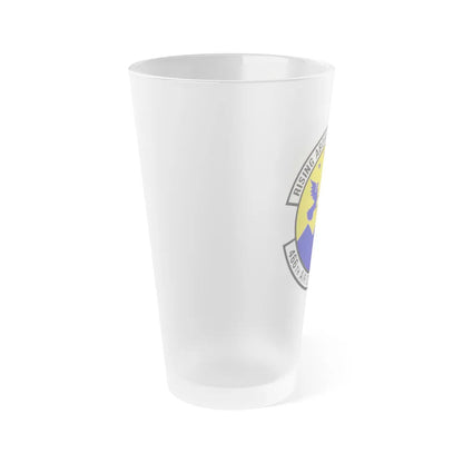 466th Air Expeditionary Squadron (U.S. Air Force) Frosted Pint Glass 16oz-Go Mug Yourself