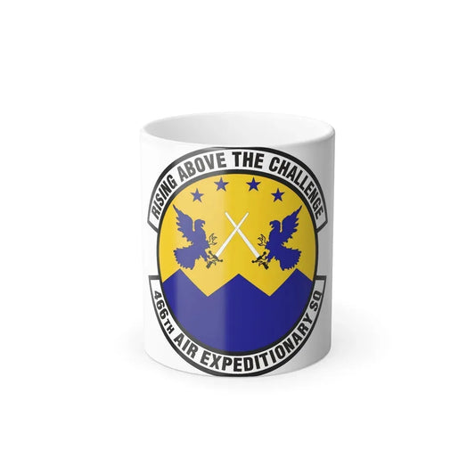 466th Air Expeditionary Squadron (U.S. Air Force) Color Changing Coffee Mug 11oz - Go Mug Yourself