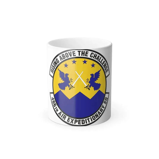 466th Air Expeditionary Squadron (U.S. Air Force) Color Changing Coffee Mug 11oz - Go Mug Yourself