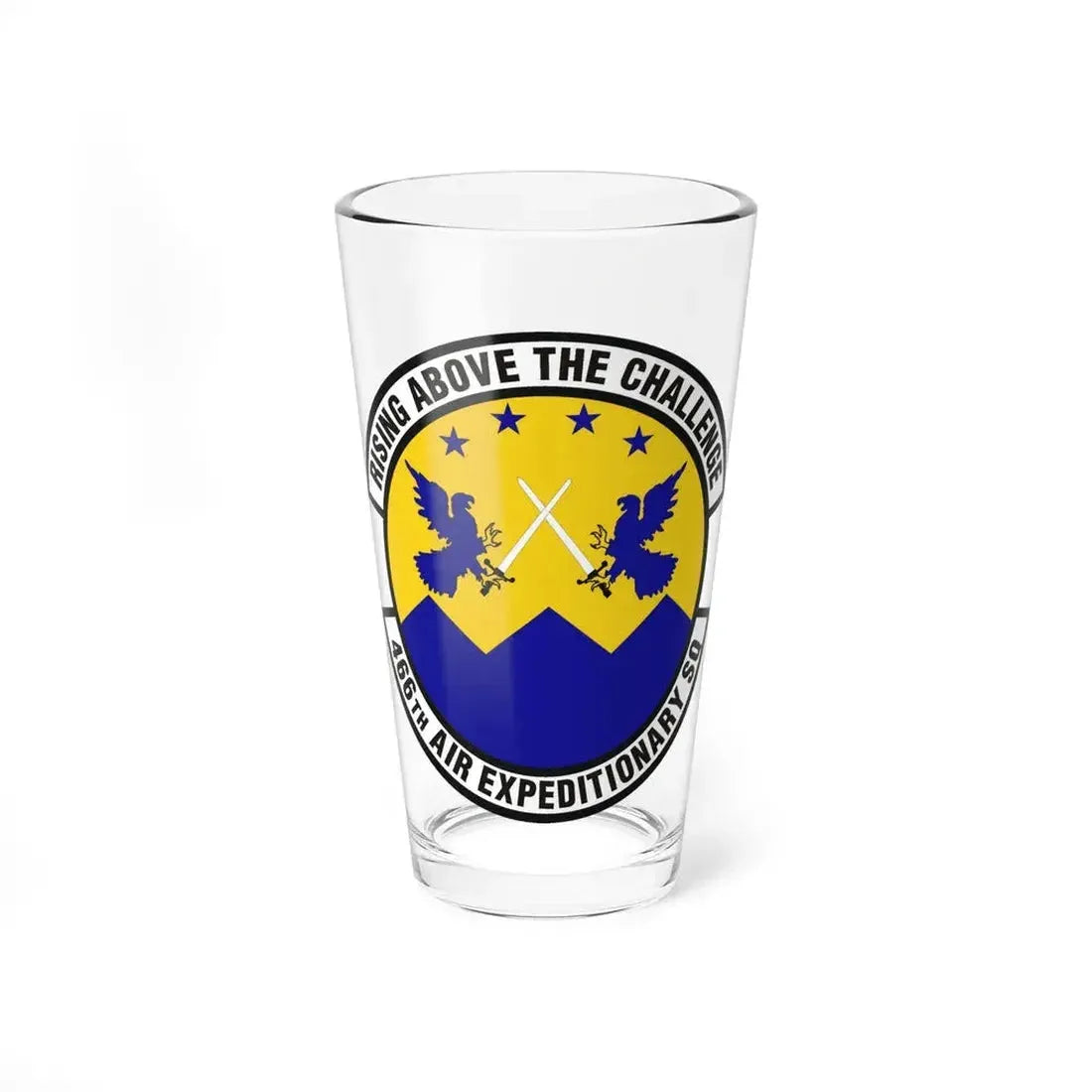 466th Air Expeditionary Squadron (U.S. Air Force) Pint Glass 16oz 16oz - Go Mug Yourself