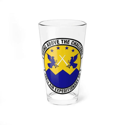 466th Air Expeditionary Squadron (U.S. Air Force) Pint Glass 16oz 16oz - Go Mug Yourself