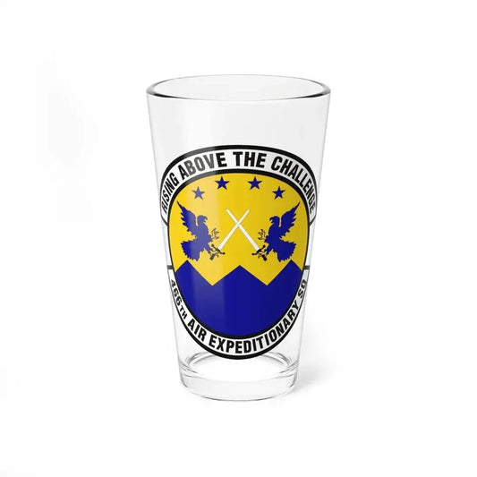 466th Air Expeditionary Squadron (U.S. Air Force) Pint Glass 16oz 16oz - Go Mug Yourself