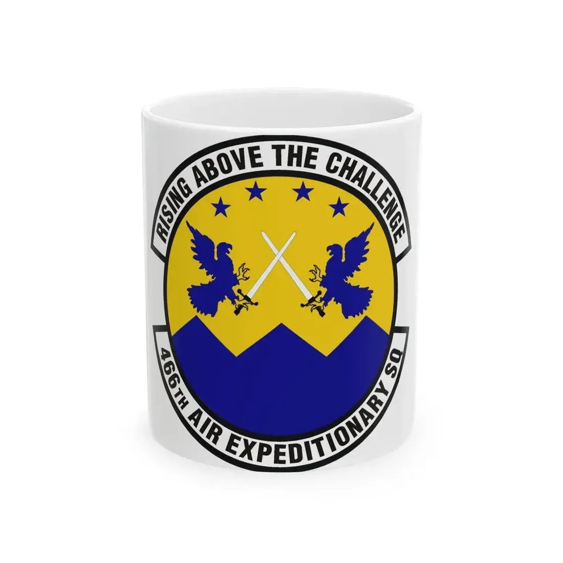 466th Air Expeditionary Squadron (U.S. Air Force) White Coffee Mug 11oz - Go Mug Yourself