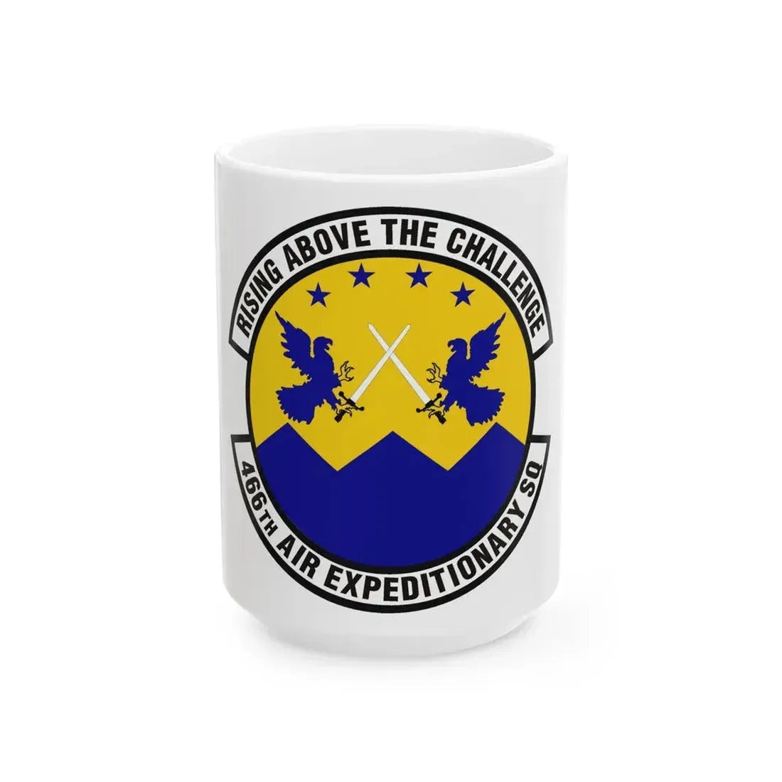 466th Air Expeditionary Squadron (U.S. Air Force) White Coffee Mug 15oz - Go Mug Yourself
