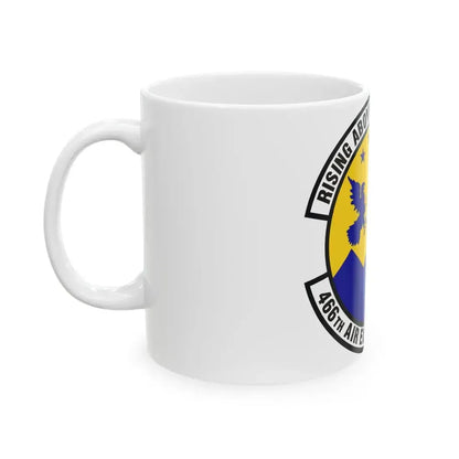 466th Air Expeditionary Squadron (U.S. Air Force) White Coffee Mug - Go Mug Yourself