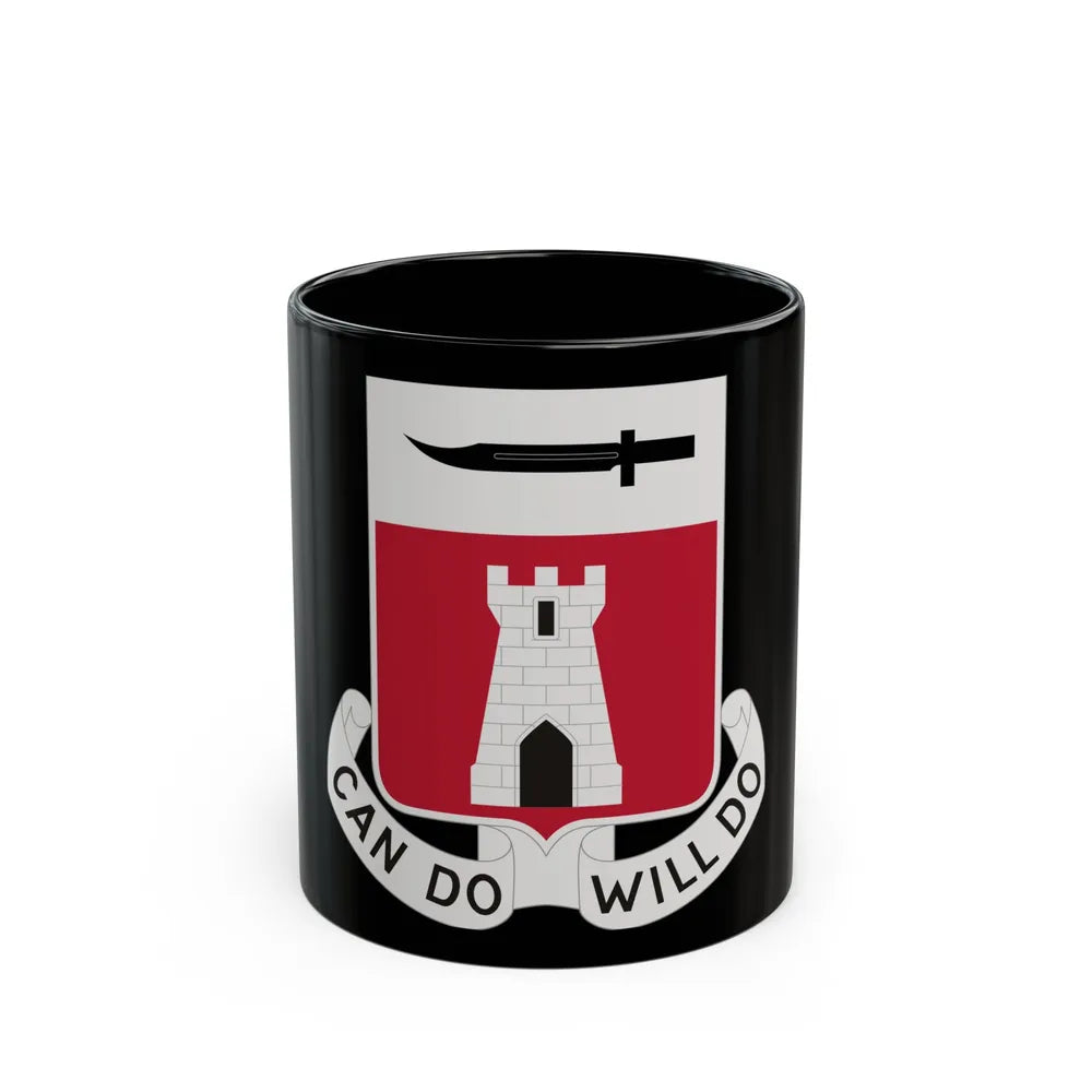 467 Engineer Battalion (U.S. Army) Black Coffee Mug-11oz-Go Mug Yourself