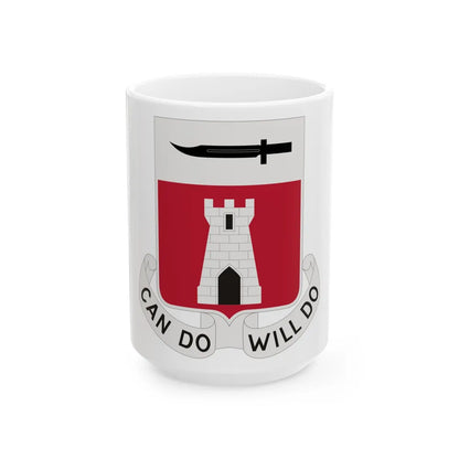 467 Engineer Battalion (U.S. Army) White Coffee Mug-15oz-Go Mug Yourself