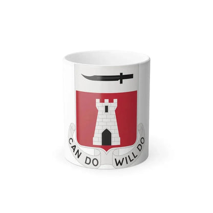 467 Engineer Battalion (U.S. Army) Color Changing Mug 11oz - Go Mug Yourself