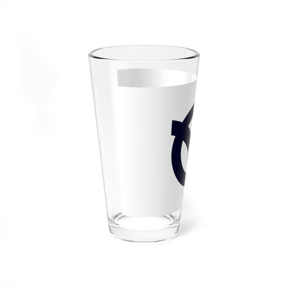 Flag of Sada Shimane 1956-2005 (Japan) Pint Glass 16oz