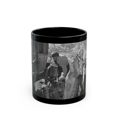 Casanova's Women - Henriette, Liberty magazine, September 18, 1937 - Black Coffee Mug-11oz-Go Mug Yourself