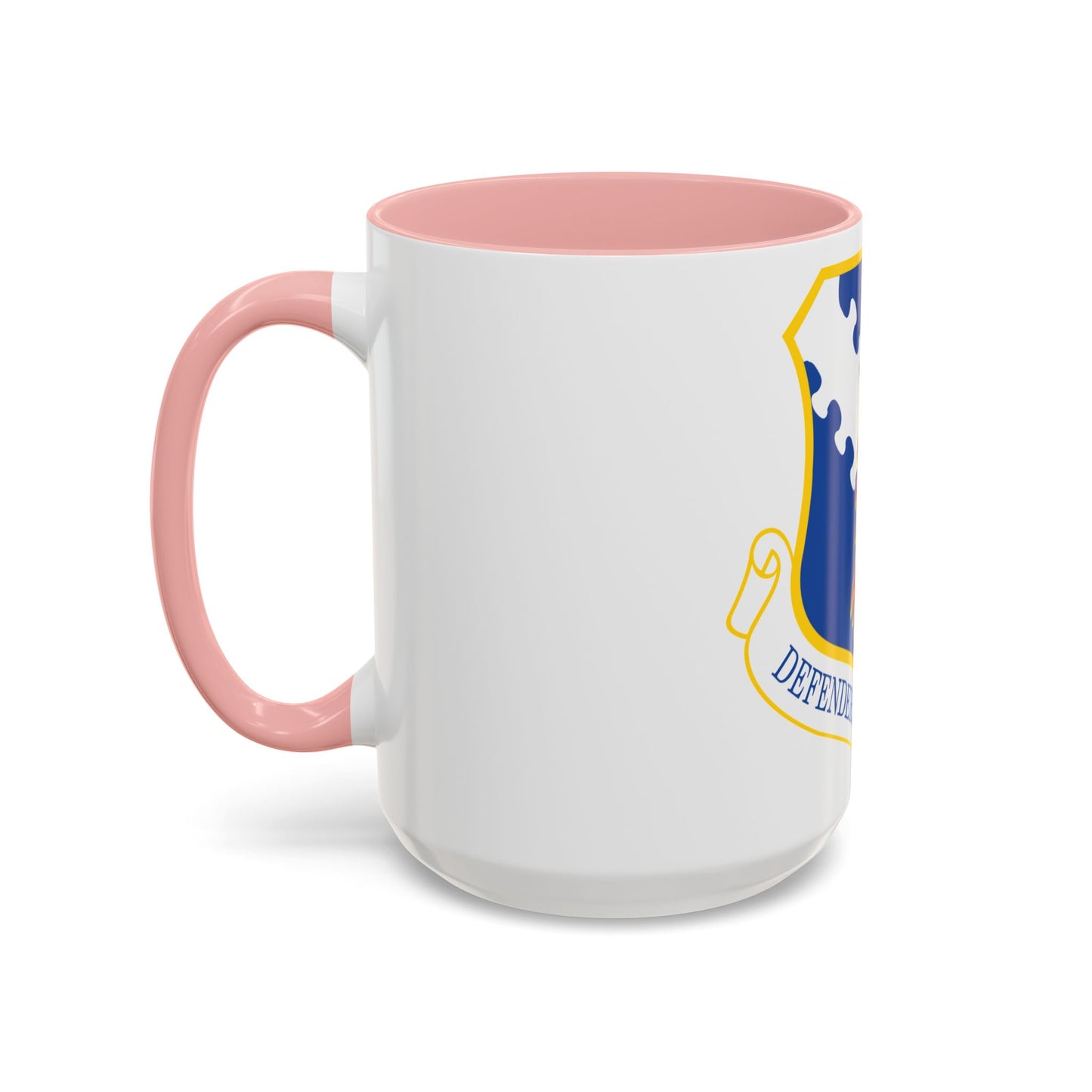 182d Airlift Wing insignia AFD 080128 056 (U.S. Air Force) Accent Coffee Mug