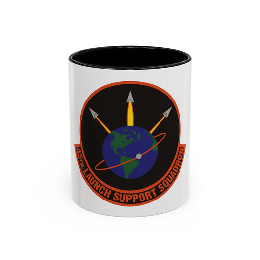 45th Launch Support Squadron (U.S. Air Force) Accent Coffee Mug
