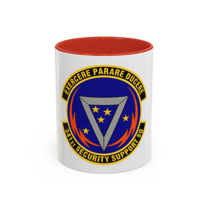 341st Security Support Squadron (U.S. Air Force) Accent Coffee Mug