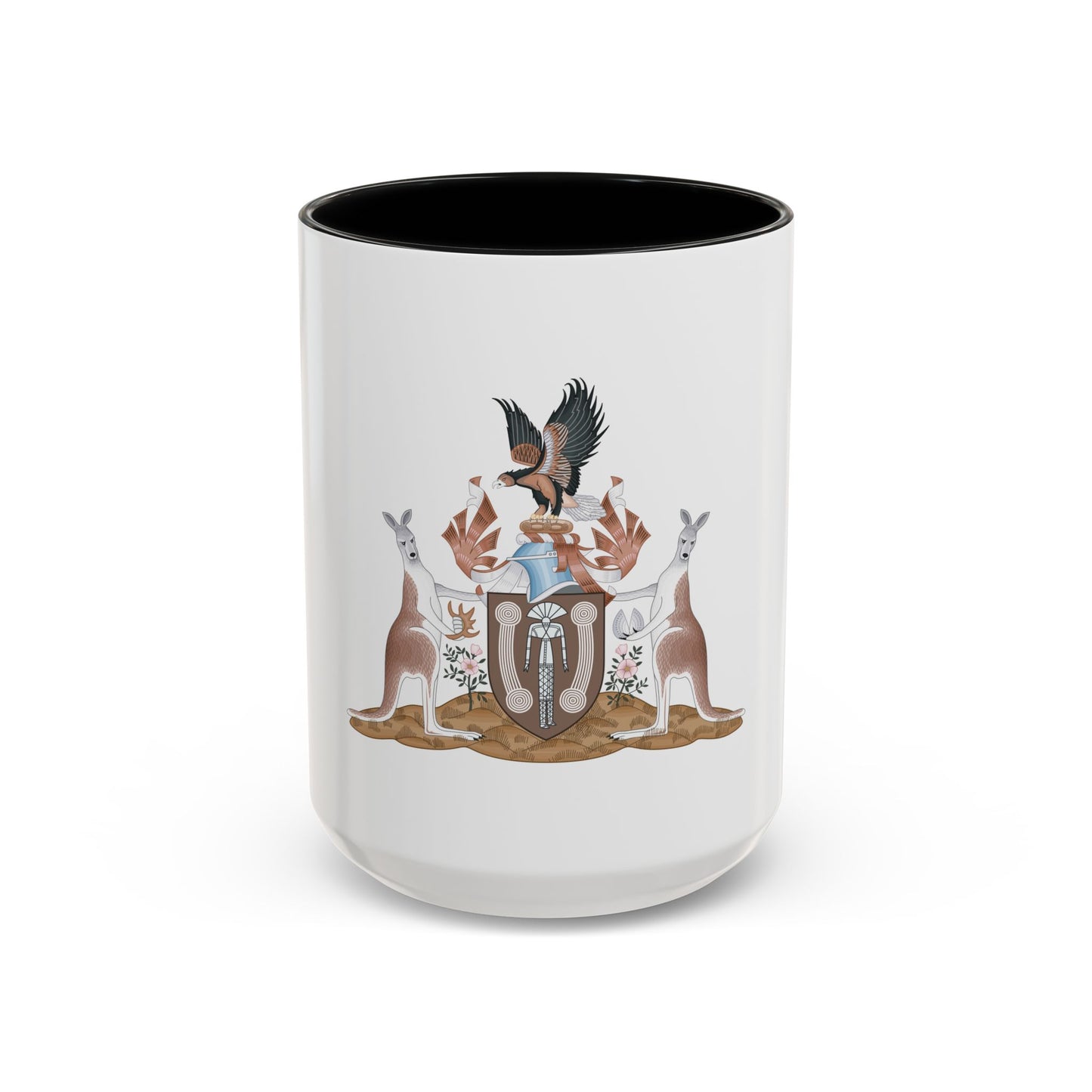 Coat of arms of the Northern Territory - Accent Coffee Mug