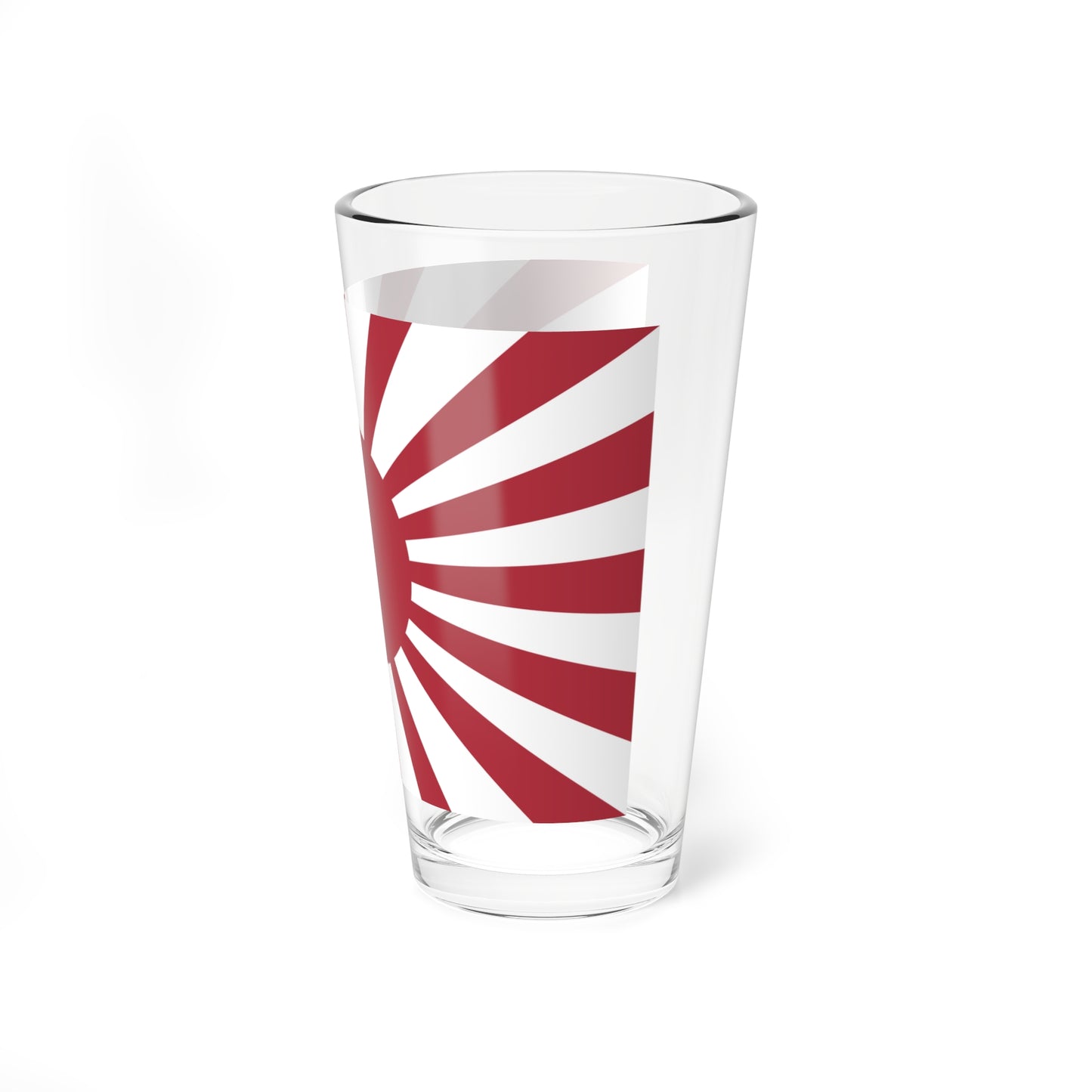 War flag of the Imperial Japanese Army 1868-1945 - Type 2 (Japan) Pint Glass 16oz