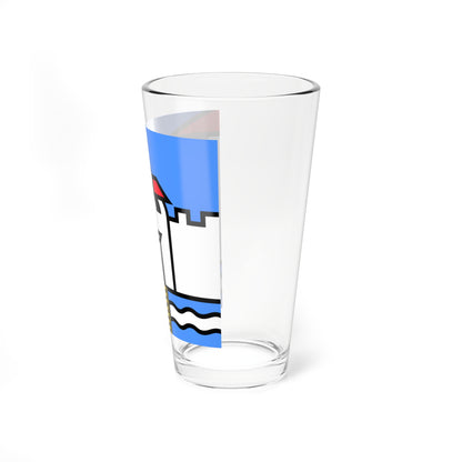 CHE Rennweg ZH Flag (Switzerland) Pint Glass 16oz