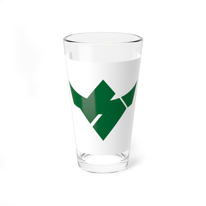 Flag of Kamitakara Gifu 1964-2005 (Japan) Pint Glass 16oz