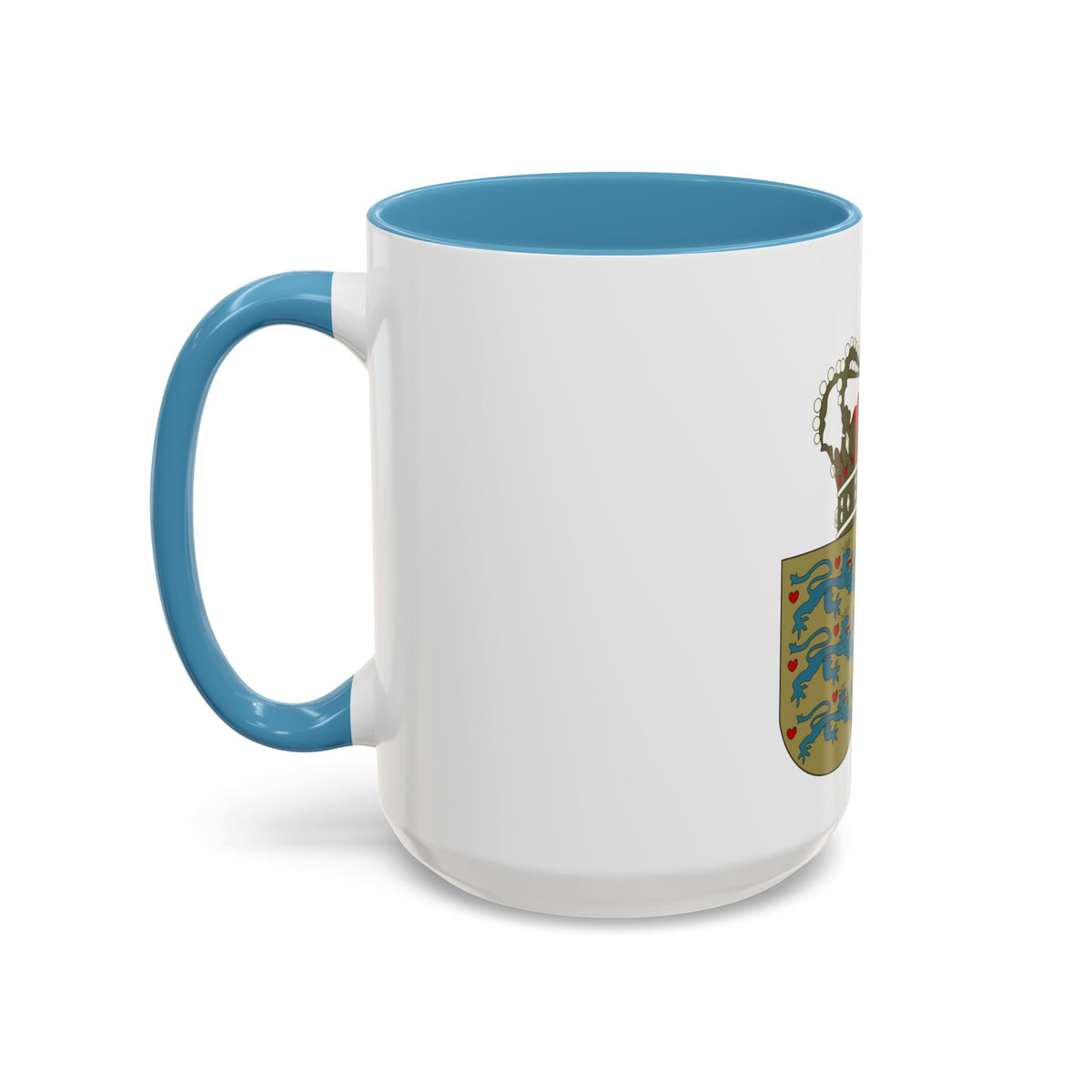 Coat of arms of the County of Greenland - Accent Coffee Mug