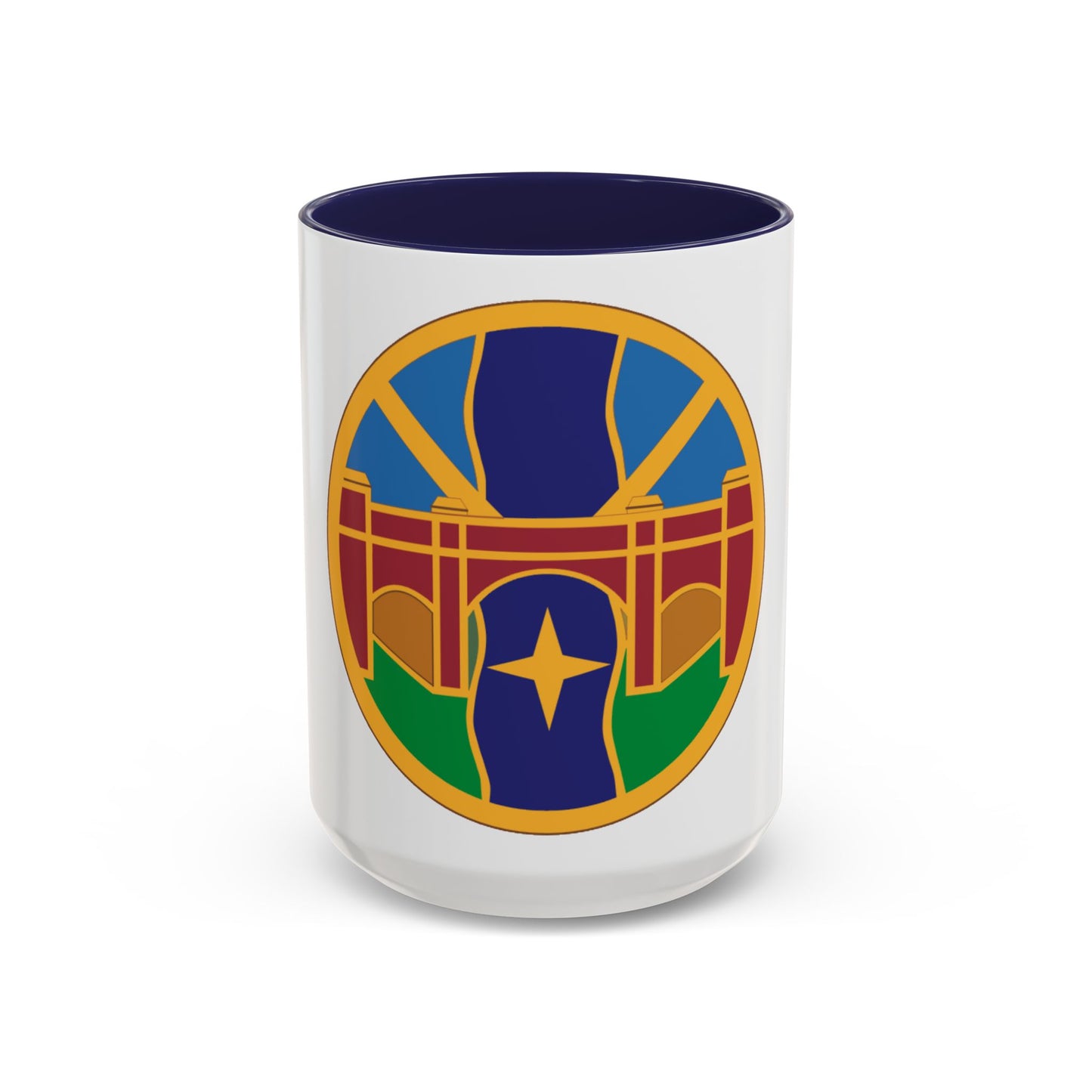 1 Transportation Agency (U.S. Army) Accent Coffee Mug