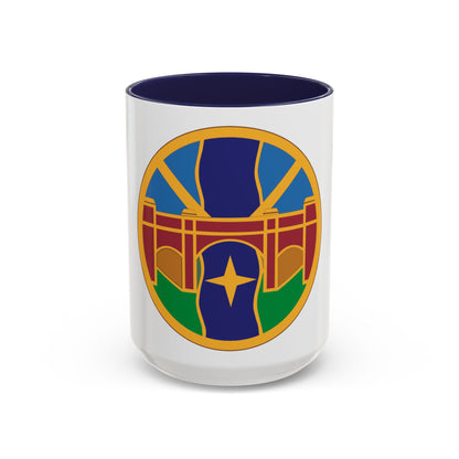 1 Transportation Agency (U.S. Army) Accent Coffee Mug